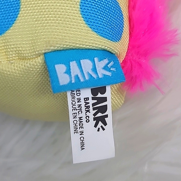 🆕️NWT BARK Purrfect Pitch Cat Bowling Pin Plush Toy & Tennis Ball Medium Dog - Picture 12 of 13